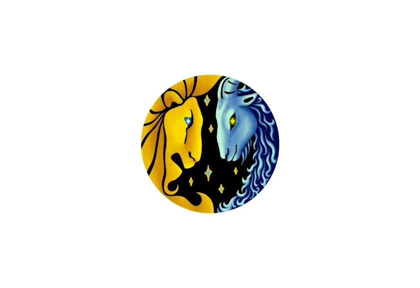 logo Lions and Goats creat de Emilitopia Design