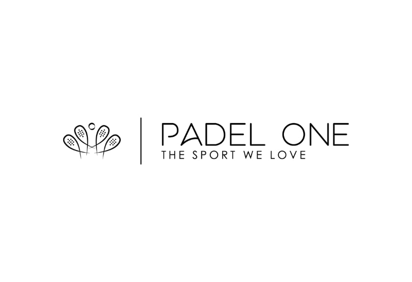 logo Padel One creat de Emilitopia Design