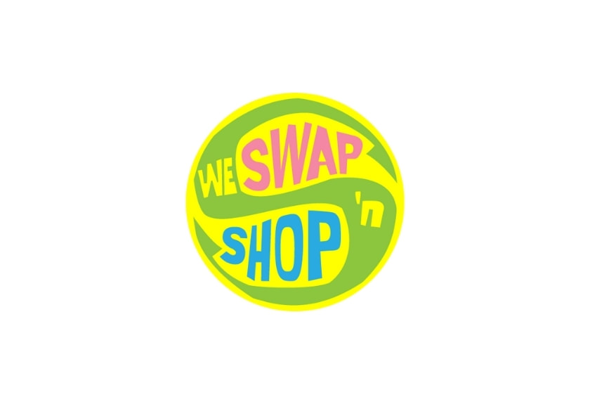logo Swap n Shop creat de Emilitopia Design
