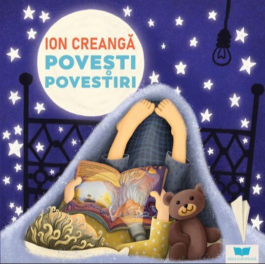 Ilustrație de copertă pentru cartea Povești și povestiri de Ion Creangă